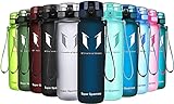 Super Sparrow Trinkflasche - Tritan Wasserflasche - 500ml - BPA-frei - Ideale...