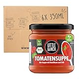 Little Lunch Bio Tomatensuppe | 100% Bio-Qualität | Vegan | Ohne zugesetzten...