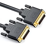 deleyCON 0,5m DVI zu DVI Kabel 24+1 - DVI-D Dual Link - HDTV 1080p Full-HD 3D...