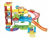 VTech Baby Flitzer - Parkgarage – Interaktives Spielzeug mit Abschleppwagen,...