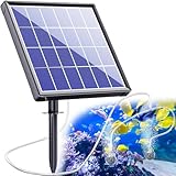 Biling Teichbelüfter Sauerstoffpumpe für Teich Solar, 2,5W Solar...