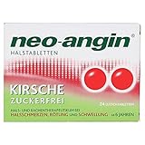 neo-angin Halstabletten Kirsche zuckerfrei | Lutschtabletten bei beginnenden,...