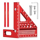 TPTGIAR 3D Gehrungswinkel Multifunktional, 22.5-90 Winkel Aluminiumlegierung...