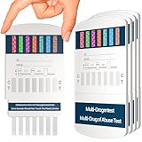 5x 10in1 Multi Drogentest Urintest – 10 Drogenarten – Drogenschnelltest auf...