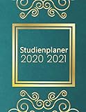 Studienplaner 2020-2021: Schülerkalender 2020 2021 A4 | August 2020 bis Juli...