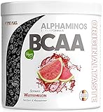 BCAA Pulver 300g Wassermelone, TESTSIEGER Alphaminos BCAA 2:1:1 Drink, unfassbar...