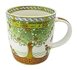Royal Tara Tasse aus Knochenporzellan mit keltischem Lebensbaum-Design, 325 ml