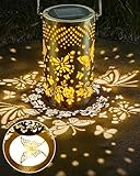 Solarlampen für Außen, 1 Stück Solarlampen für Außen Garten, IP65...