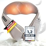 MASSAGEWERK® Shiatsu Nacken- und Rückenmassagegerät | Elektrisches...