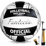 Fantecia Volleyball Offizielle Größe 5 für Spiele im Freien, Weiche...