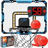 Mini Basketballkorb Indoor Kinder fürs Zimmer, Basketball Korb mit...