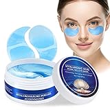 Augenpads Eye Mask Hyaluronsäure Collagen - gegen Augenringe Tränensäcke...