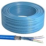 Germany B.e.s.t 25M CAT 8 Netzwerkkabel Verlegekabel Kupfer LAN Kabel...