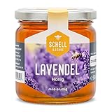 SCHELL & SÖHNE Französischer Lavendelhonig 500g - Imkerei - flüssiger Honig...