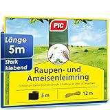 PIC Leimringe für Obstbäume selbstklebend - 5 Meter Leimring, stammschutz für...