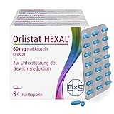 Orlistat HEXAL® 60 mg Hartkapseln (3x84 St.) | Effektiver abnehmen | Mit...