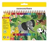 Eberhard Faber 511425 - Buntstifte Set Colori, 24 Jumbo Buntstifte in...