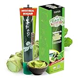 WASABI-O Wasabi paste 43g Premium, Echter Wasabi, Zum Eintauchen in Sushi,...