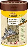 sera Viformo Nature 100 ml | Nahrhaftes Tablettenfutter für Welse | Wels- &...