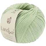 LANA GROSSA Landlust Baumwolle | Klassisches Bio-Baumwollgarn, Gots zertifiziert...
