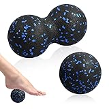 Xzeemo Faszienball Set (Einzelball + Doppelball), Massageball Faszien Ball,...