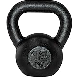 ScSPORTS® Kettlebell - 8/10/12/16 kg, Gusseisen, Ergonomischer Griff,...