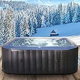 Whirlpool aufblasbar BRAST MSpa Tekapo für 6 Personen 185x185cm In-Outdoor Pool...