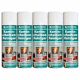 HOTREGA Kaminscheiben Reiniger, Hochleistungs-Aktivschaum-Reiniger für Glas,...