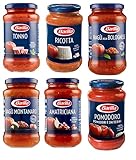 Testpaket Barilla pastasauce tomatensauce Fertige Saucen aus italien 6 x 400g