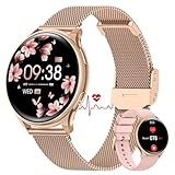 AIMIUVEI Smartwatch Damen mit EKG & HRV, 1,27'' Armbanduhr mit Telefonfunktion...