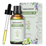 Migcaput Ätherische Öle Kamillenöl 100ml, Naturrein Duftöle Essential Oils...