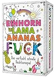 Einhorn, Lama, Ananas, FUCK: Das verflucht schnelle Reaktionsspiel. Der...