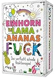 Einhorn, Lama, Ananas, FUCK: Das verflucht schnelle Reaktionsspiel. Der...