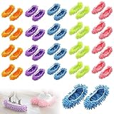 20 Pcs Mop Schuhe, Wischmopp-Hausschuhe Für Bodenreinigung,...