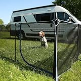 your GEAR Larino Door - Türelement, 2 m breit, mobiler Hundezaun, Freigehege -...