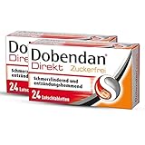 Doppelpack DOBENDAN Direkt Zuckerfrei Lutschtabletten bei starken Halsschmerzen...