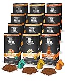 Nespresso kompatible Kaffee Kapseln (40xHaselnuss, 40xVanille, 40xKaramel Pack),...