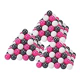 Knorrtoys 56759 - Bälleset ca. Ø6 cm - 300 balls/creme/grey/rose