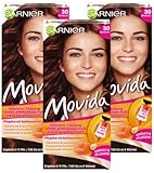 Garnier Tönung Movida Pflege-Creme / Intensiv-Tönung Haarfarbe 30 Mahagoni...