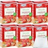 usy Bundle für Dr. Oetker Gelierzucker 2zu1 für Erdbeer Konfitüre 6er Pack...