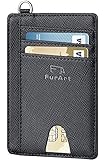 FurArt Schlank Kreditkartenetui,RFID-Blockierung Portemonnaie, Minimalistisch...