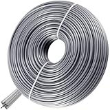 GARDENIX Mähfaden Verstärkt Trimmerfaden 2,0 mm x 50 m 5-KANT Rasentrimmer...