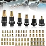 6 Stück Nietmutternzange Set, Einpressmuttern Nietenzange Nietmuttern Set...