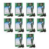 Crottendorfer Räucherkerzen Tannenduft 10er Pack (10 x 24 Stück) – Warmer,...