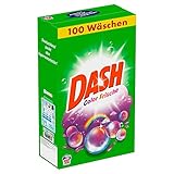 Dash Colorwaschmittel Pulver Color Frische, 6,5 kg - 100 Waschladungen, 1er Pack...