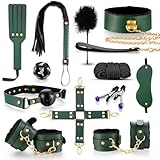 Bondage BDSM Set Sex toys Fesseln 15pcs sex toyset mit Handschellen Fußfesse...