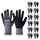 Arbeitshandschuhe - HPHST SF001TS Handschuhe 12 Paar Montagehandschuhe für...