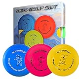 eurodisc Disc-Golf Einsteiger Starter Set, PDGA Approved, Putter Midrange Driver...