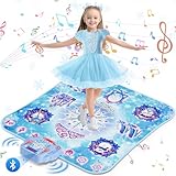 Tanzmatte Kinder Spielzeug Mädchen Geschenk: 8-Tasten-Tanzpad, Kabelloses...