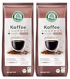 LEBENSBAUM 2 x Kaffee Gourmet Klassisch, gemahlen, Bio Kaffee aus Arabica-Bohnen...